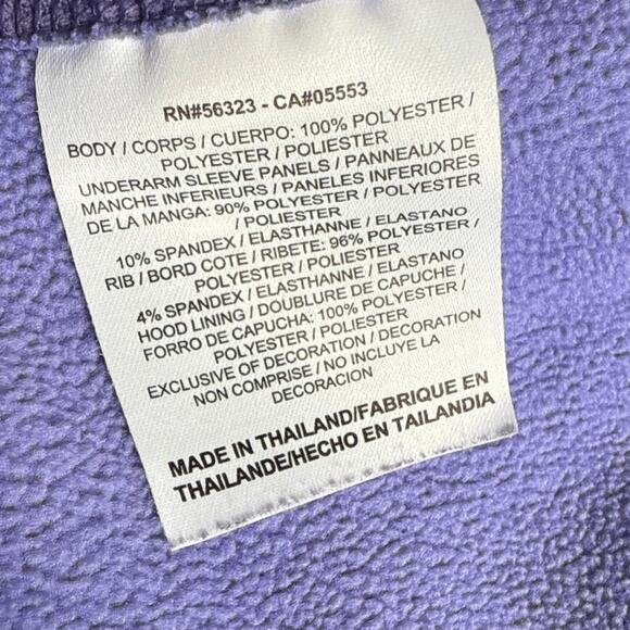 Nike‎ Therma Fit Swoosh Logo Pullover Long Sleeve Hoodie Lavender Size Large - Picture 6 of 8